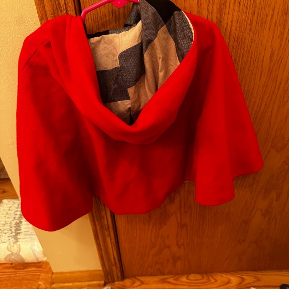 Burberry girls button coat - Picture 3 of 3